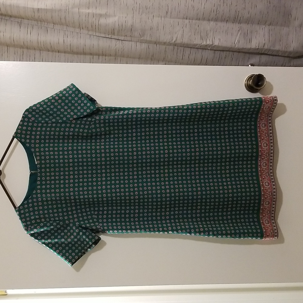 J. Crew green dress